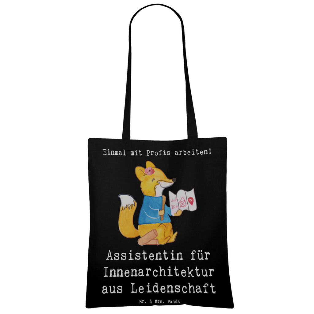 Tragetasche Assistentin für Innenarchitektur aus Leidenschaft Beuteltasche, Beutel, Einkaufstasche, Jutebeutel, Stoffbeutel, Tasche, Shopper, Umhängetasche, Strandtasche, Schultertasche, Stofftasche, Tragetasche, Badetasche, Jutetasche, Einkaufstüte, Laptoptasche, Beruf, Ausbildung, Jubiläum, Abschied, Rente, Kollege, Kollegin, Geschenk, Schenken, Arbeitskollege, Mitarbeiter, Firma, Danke, Dankeschön