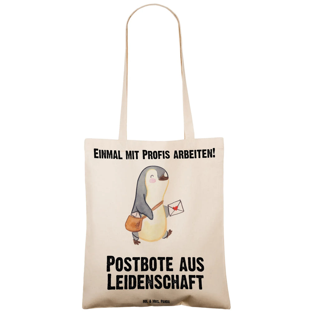 Tragetasche Postbote aus Leidenschaft Beuteltasche, Beutel, Einkaufstasche, Jutebeutel, Stoffbeutel, Tasche, Shopper, Umhängetasche, Strandtasche, Schultertasche, Stofftasche, Tragetasche, Badetasche, Jutetasche, Einkaufstüte, Laptoptasche, Beruf, Ausbildung, Jubiläum, Abschied, Rente, Kollege, Kollegin, Geschenk, Schenken, Arbeitskollege, Mitarbeiter, Firma, Danke, Dankeschön, Postbote, Briefzusteller, Briefträger, Postler