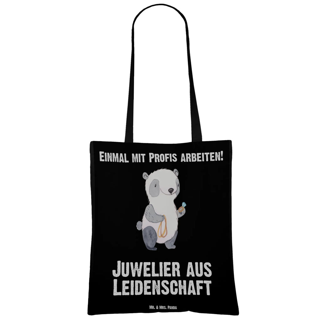 Tragetasche Juwelier aus Leidenschaft Beuteltasche, Beutel, Einkaufstasche, Jutebeutel, Stoffbeutel, Tasche, Shopper, Umhängetasche, Strandtasche, Schultertasche, Stofftasche, Tragetasche, Badetasche, Jutetasche, Einkaufstüte, Laptoptasche, Beruf, Ausbildung, Jubiläum, Abschied, Rente, Kollege, Kollegin, Geschenk, Schenken, Arbeitskollege, Mitarbeiter, Firma, Danke, Dankeschön, Juwelier, Goldschmied, Schmuckwarenhändler, Schmuckgeschäft, Eröffnung