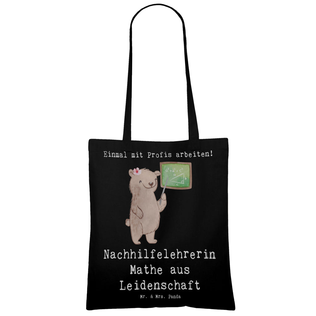 Tragetasche Nachhilfelehrerin Mathe aus Leidenschaft Beuteltasche, Beutel, Einkaufstasche, Jutebeutel, Stoffbeutel, Tasche, Shopper, Umhängetasche, Strandtasche, Schultertasche, Stofftasche, Tragetasche, Badetasche, Jutetasche, Einkaufstüte, Laptoptasche, Beruf, Ausbildung, Jubiläum, Abschied, Rente, Kollege, Kollegin, Geschenk, Schenken, Arbeitskollege, Mitarbeiter, Firma, Danke, Dankeschön, Mathematik Nachhilfelehrerin, Mathe Nachhilfe, Nachhilfeunterrricht