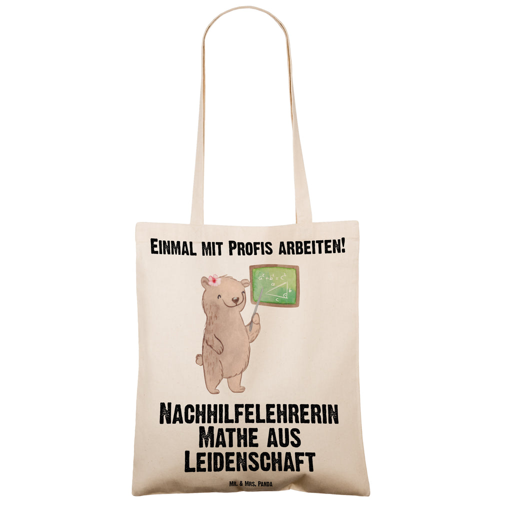 Tragetasche Nachhilfelehrerin Mathe aus Leidenschaft Beuteltasche, Beutel, Einkaufstasche, Jutebeutel, Stoffbeutel, Tasche, Shopper, Umhängetasche, Strandtasche, Schultertasche, Stofftasche, Tragetasche, Badetasche, Jutetasche, Einkaufstüte, Laptoptasche, Beruf, Ausbildung, Jubiläum, Abschied, Rente, Kollege, Kollegin, Geschenk, Schenken, Arbeitskollege, Mitarbeiter, Firma, Danke, Dankeschön, Mathematik Nachhilfelehrerin, Mathe Nachhilfe, Nachhilfeunterrricht