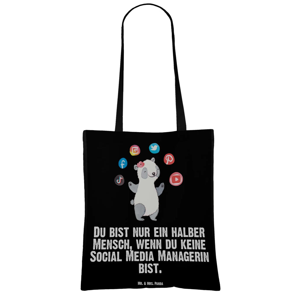 Tragetasche Social Media Managerin Herz Beuteltasche, Beutel, Einkaufstasche, Jutebeutel, Stoffbeutel, Tasche, Shopper, Umhängetasche, Strandtasche, Schultertasche, Stofftasche, Tragetasche, Badetasche, Jutetasche, Einkaufstüte, Laptoptasche, Beruf, Ausbildung, Jubiläum, Abschied, Rente, Kollege, Kollegin, Geschenk, Schenken, Arbeitskollege, Mitarbeiter, Firma, Danke, Dankeschön