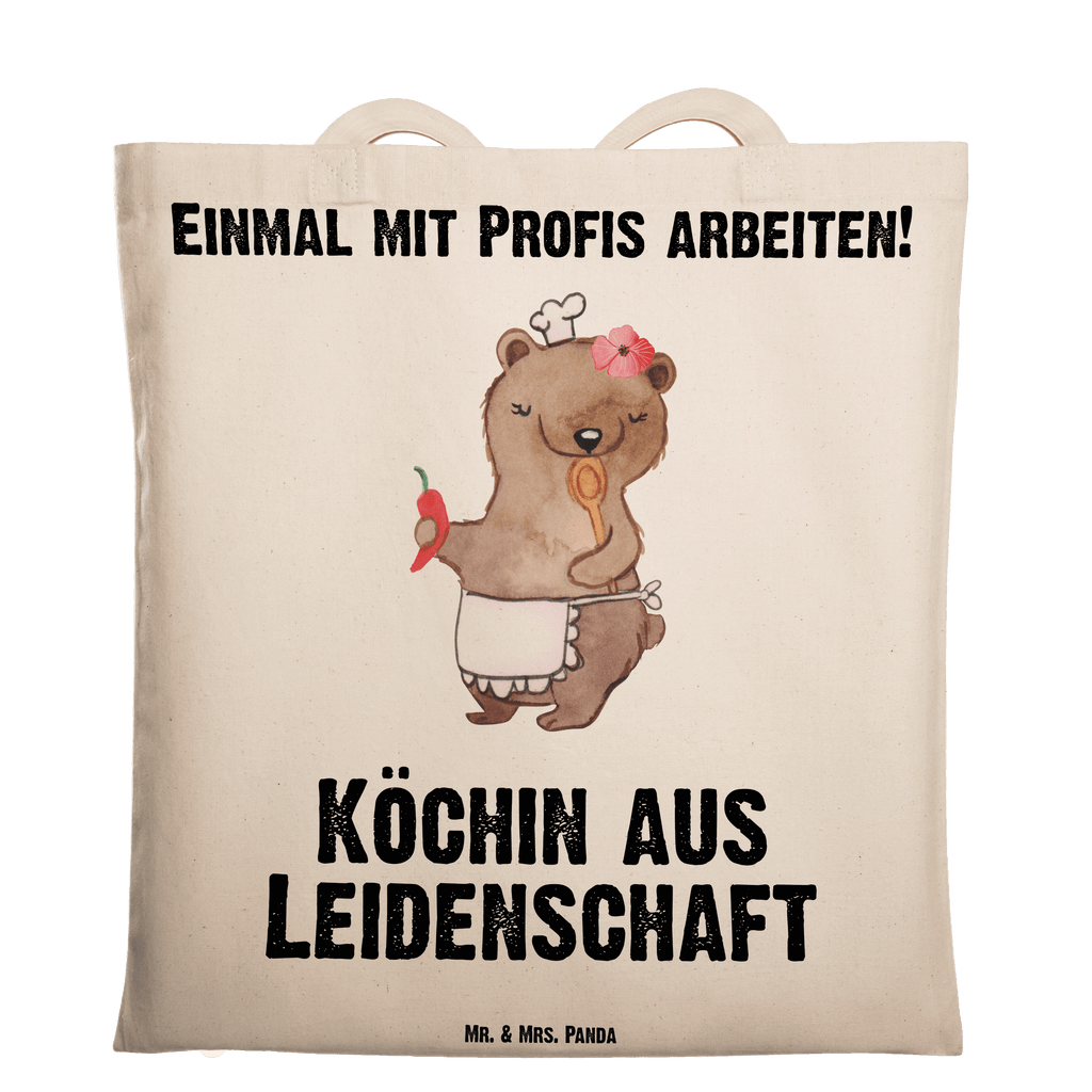 Tragetasche Köchin aus Leidenschaft Beuteltasche, Beutel, Einkaufstasche, Jutebeutel, Stoffbeutel, Tasche, Shopper, Umhängetasche, Strandtasche, Schultertasche, Stofftasche, Tragetasche, Badetasche, Jutetasche, Einkaufstüte, Laptoptasche, Beruf, Ausbildung, Jubiläum, Abschied, Rente, Kollege, Kollegin, Geschenk, Schenken, Arbeitskollege, Mitarbeiter, Firma, Danke, Dankeschön, Köchin, Chefköchin, Küchenchefin, Küchenmeisterin, Schiffsköchin, Sterneköchin, Fernsehköchin, Restaurant