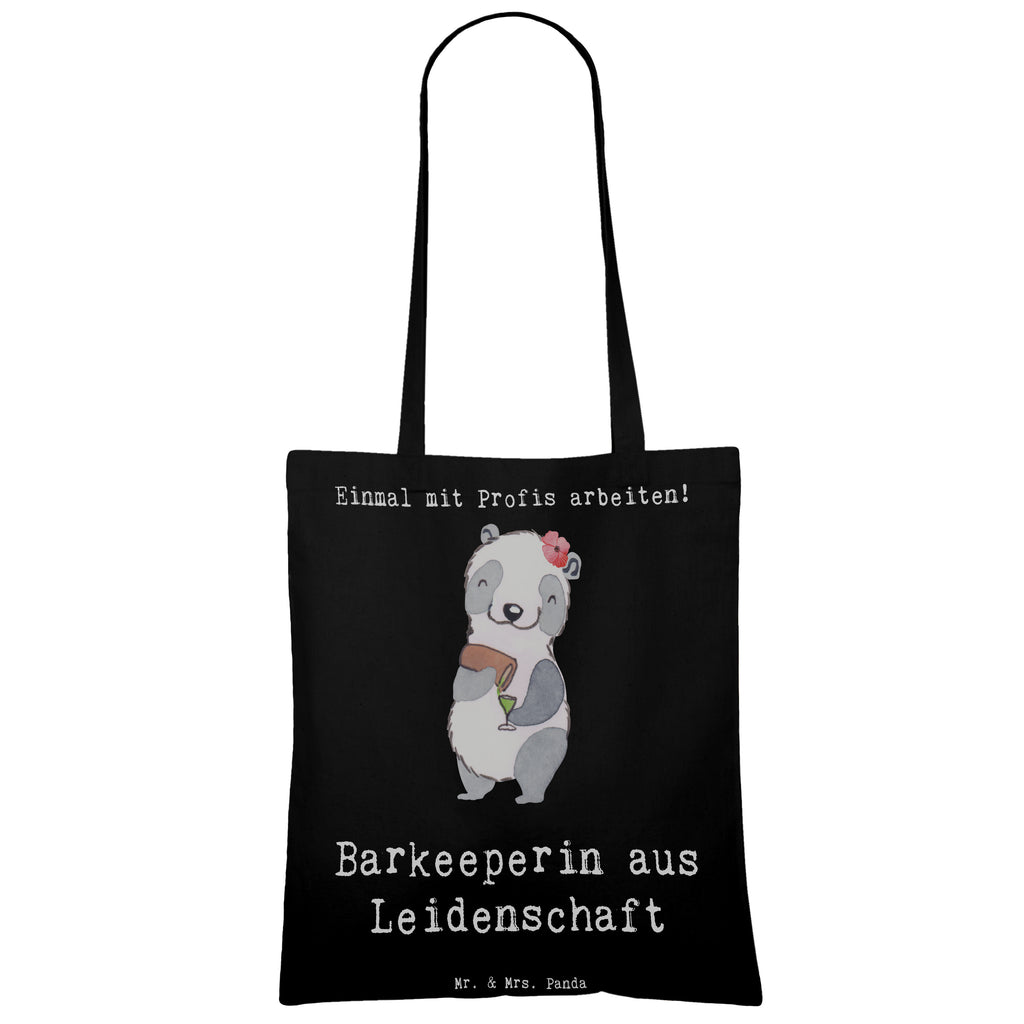 Tragetasche Barkeeperin aus Leidenschaft Beuteltasche, Beutel, Einkaufstasche, Jutebeutel, Stoffbeutel, Tasche, Shopper, Umhängetasche, Strandtasche, Schultertasche, Stofftasche, Tragetasche, Badetasche, Jutetasche, Einkaufstüte, Laptoptasche, Beruf, Ausbildung, Jubiläum, Abschied, Rente, Kollege, Kollegin, Geschenk, Schenken, Arbeitskollege, Mitarbeiter, Firma, Danke, Dankeschön, Barkeeperin, Barfrau, Bartender, Barbesitzerin, Kurs