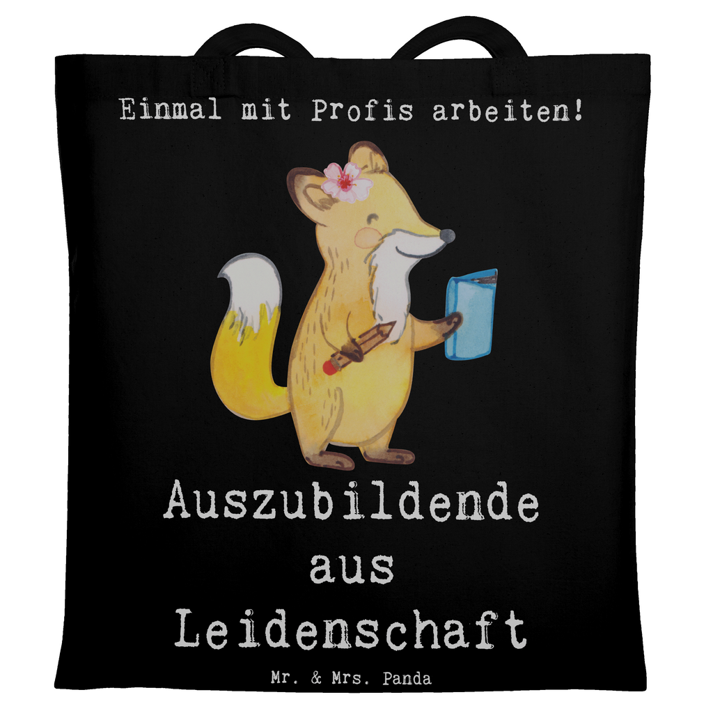 Tragetasche Auszubildende aus Leidenschaft Beuteltasche, Beutel, Einkaufstasche, Jutebeutel, Stoffbeutel, Tasche, Shopper, Umhängetasche, Strandtasche, Schultertasche, Stofftasche, Tragetasche, Badetasche, Jutetasche, Einkaufstüte, Laptoptasche, Beruf, Ausbildung, Jubiläum, Abschied, Rente, Kollege, Kollegin, Geschenk, Schenken, Arbeitskollege, Mitarbeiter, Firma, Danke, Dankeschön, Auszubildende, Azubine, Ausbildungsbeginn, Abschlussprüfung, Beginn der Ausbildung, Glücksbringer zur Ausbildung