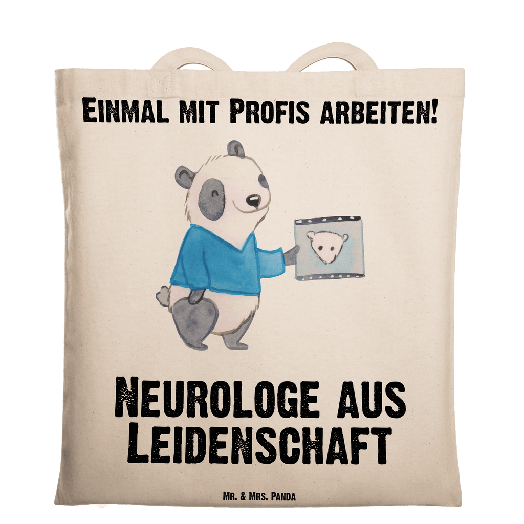 Tragetasche Neurologe aus Leidenschaft Beuteltasche, Beutel, Einkaufstasche, Jutebeutel, Stoffbeutel, Tasche, Shopper, Umhängetasche, Strandtasche, Schultertasche, Stofftasche, Tragetasche, Badetasche, Jutetasche, Einkaufstüte, Laptoptasche, Beruf, Ausbildung, Jubiläum, Abschied, Rente, Kollege, Kollegin, Geschenk, Schenken, Arbeitskollege, Mitarbeiter, Firma, Danke, Dankeschön, Neurologe, Neurologie, Mediziner, Medizinstudium