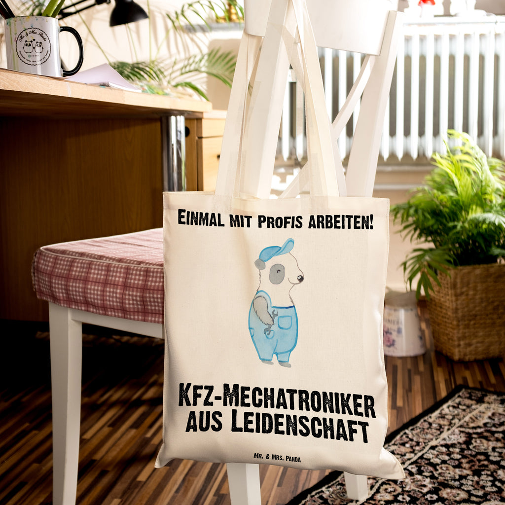 Tragetasche Kfz-Mechatroniker aus Leidenschaft Beuteltasche, Beutel, Einkaufstasche, Jutebeutel, Stoffbeutel, Tasche, Shopper, Umhängetasche, Strandtasche, Schultertasche, Stofftasche, Tragetasche, Badetasche, Jutetasche, Einkaufstüte, Laptoptasche, Beruf, Ausbildung, Jubiläum, Abschied, Rente, Kollege, Kollegin, Geschenk, Schenken, Arbeitskollege, Mitarbeiter, Firma, Danke, Dankeschön, Kfz-Mechatroniker, Kraftfahrzeugmechaniker, Meister, Gesellenprüfung