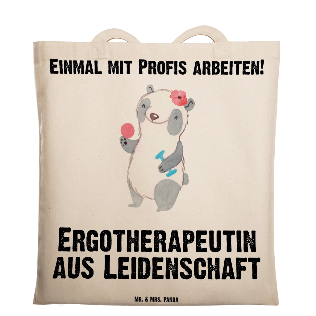 Tragetasche Ergotherapeutin aus Leidenschaft Beuteltasche, Beutel, Einkaufstasche, Jutebeutel, Stoffbeutel, Tasche, Shopper, Umhängetasche, Strandtasche, Schultertasche, Stofftasche, Tragetasche, Badetasche, Jutetasche, Einkaufstüte, Laptoptasche, Beruf, Ausbildung, Jubiläum, Abschied, Rente, Kollege, Kollegin, Geschenk, Schenken, Arbeitskollege, Mitarbeiter, Firma, Danke, Dankeschön, Ergotherapeutin, Ergotherapie