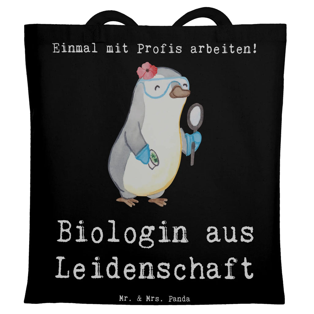 Tragetasche Biologin aus Leidenschaft Beuteltasche, Beutel, Einkaufstasche, Jutebeutel, Stoffbeutel, Tasche, Shopper, Umhängetasche, Strandtasche, Schultertasche, Stofftasche, Tragetasche, Badetasche, Jutetasche, Einkaufstüte, Laptoptasche, Beruf, Ausbildung, Jubiläum, Abschied, Rente, Kollege, Kollegin, Geschenk, Schenken, Arbeitskollege, Mitarbeiter, Firma, Danke, Dankeschön, Biologin, Biologie, Naturwissenschaftlerin, Labor, Studium, Bachelor, Master