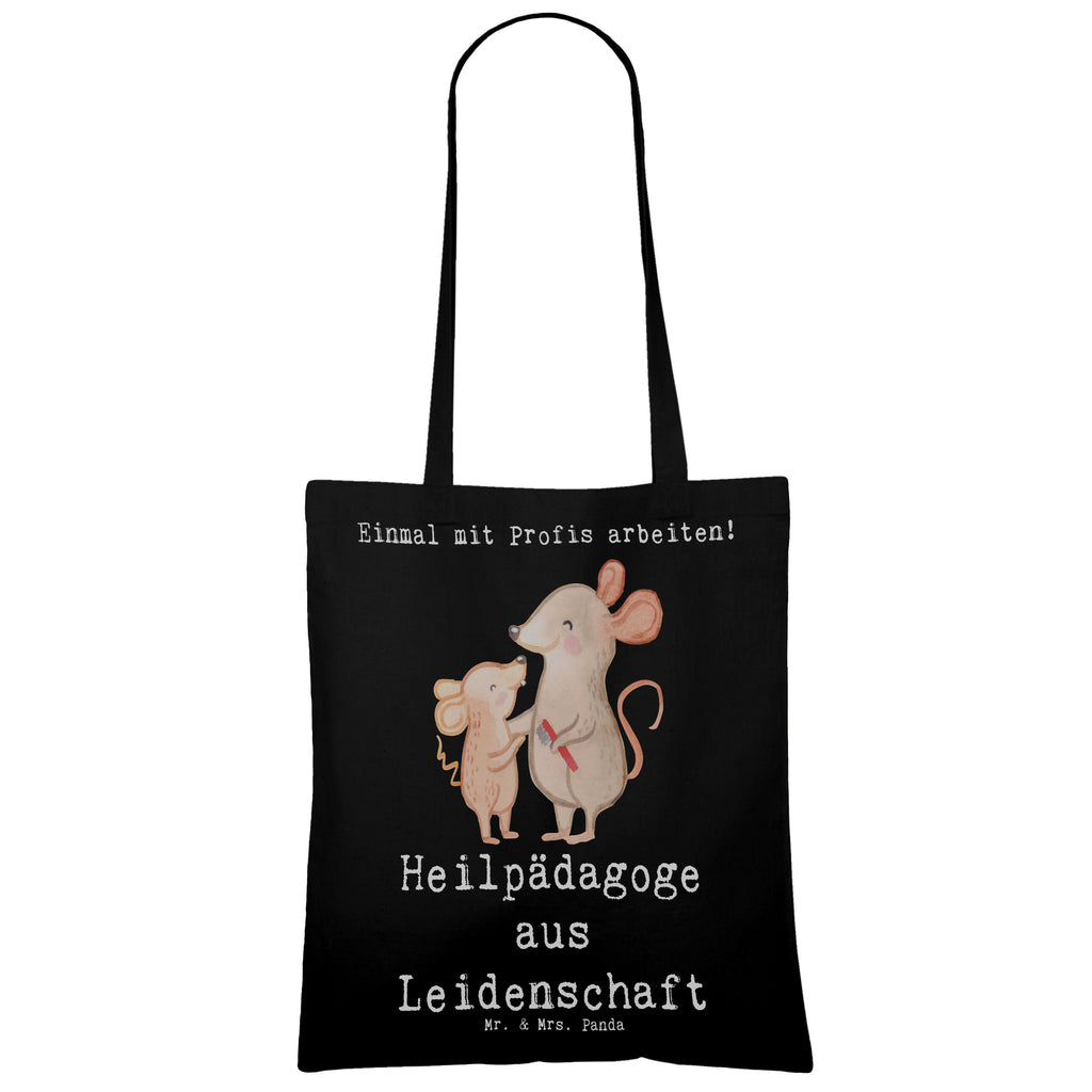 Tragetasche Heilpädagoge aus Leidenschaft Beuteltasche, Beutel, Einkaufstasche, Jutebeutel, Stoffbeutel, Tasche, Shopper, Umhängetasche, Strandtasche, Schultertasche, Stofftasche, Tragetasche, Badetasche, Jutetasche, Einkaufstüte, Laptoptasche, Beruf, Ausbildung, Jubiläum, Abschied, Rente, Kollege, Kollegin, Geschenk, Schenken, Arbeitskollege, Mitarbeiter, Firma, Danke, Dankeschön, Heilpädagoge, Heilpädagogik, Studium