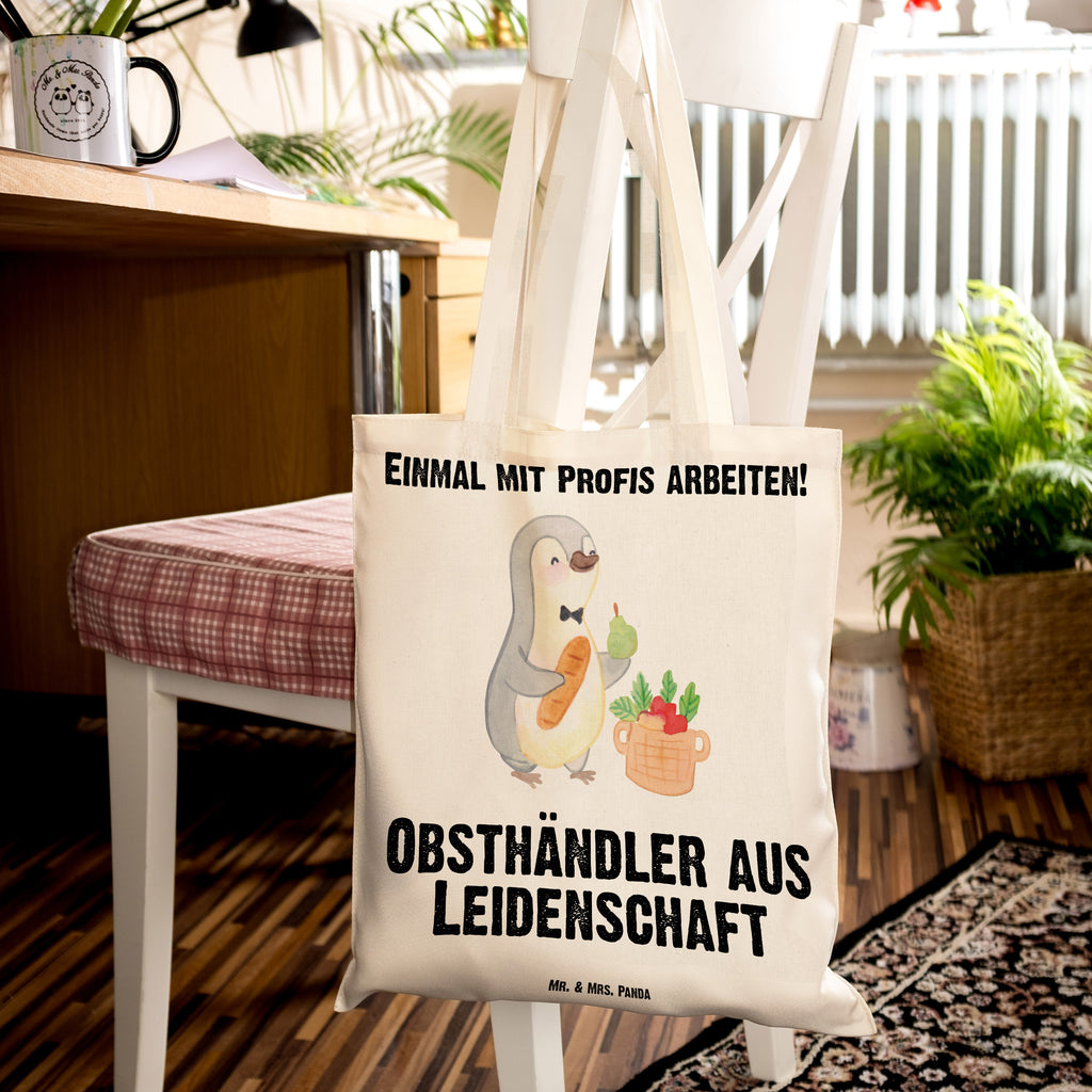 Tragetasche Obsthändler aus Leidenschaft Beuteltasche, Beutel, Einkaufstasche, Jutebeutel, Stoffbeutel, Tasche, Shopper, Umhängetasche, Strandtasche, Schultertasche, Stofftasche, Tragetasche, Badetasche, Jutetasche, Einkaufstüte, Laptoptasche, Beruf, Ausbildung, Jubiläum, Abschied, Rente, Kollege, Kollegin, Geschenk, Schenken, Arbeitskollege, Mitarbeiter, Firma, Danke, Dankeschön, Obsthändler, Obstverkäufer, Wochenmarkthändler, Obstbauer, Obst- und Gemüsehändler, Obstplantage