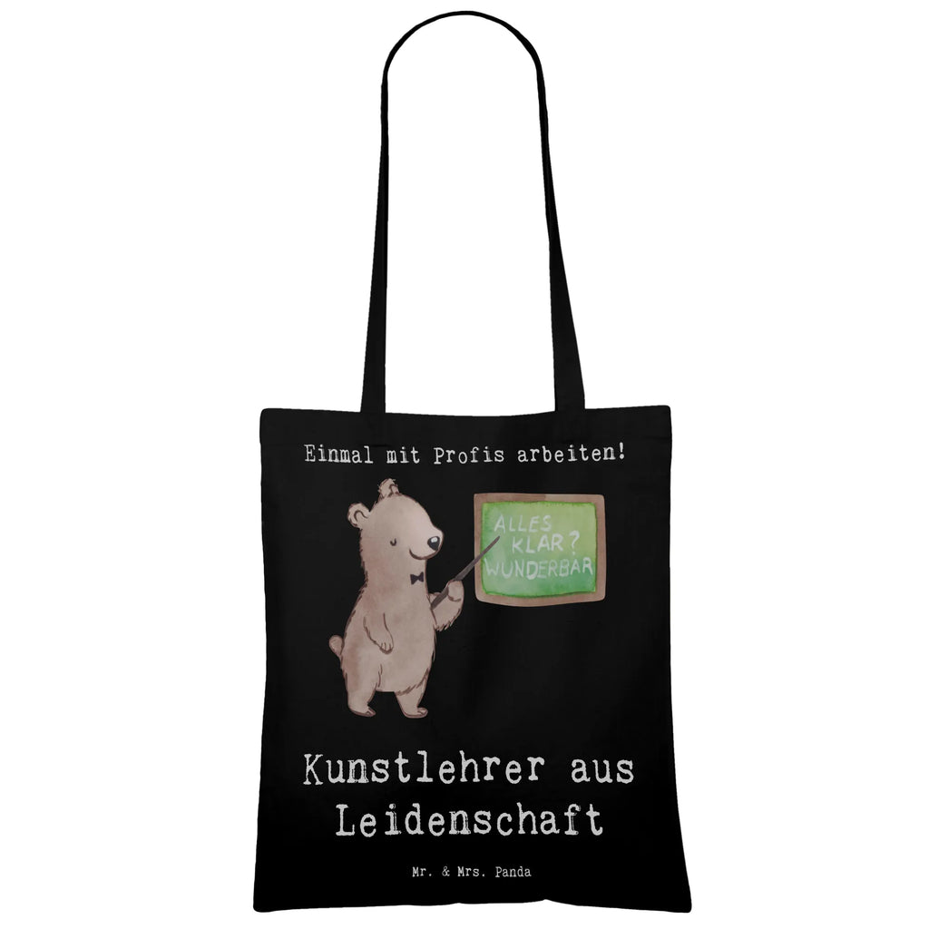 Tragetasche Kunstlehrer aus Leidenschaft Beuteltasche, Beutel, Einkaufstasche, Jutebeutel, Stoffbeutel, Tasche, Shopper, Umhängetasche, Strandtasche, Schultertasche, Stofftasche, Tragetasche, Badetasche, Jutetasche, Einkaufstüte, Laptoptasche, Beruf, Ausbildung, Jubiläum, Abschied, Rente, Kollege, Kollegin, Geschenk, Schenken, Arbeitskollege, Mitarbeiter, Firma, Danke, Dankeschön, Kunstlehrer, Kunstunterricht, Kunstschule