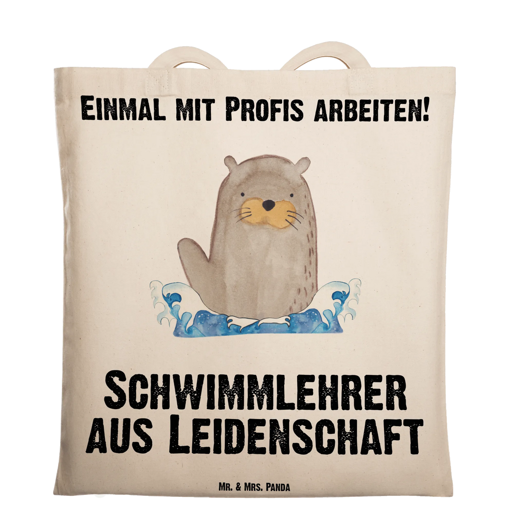 Tragetasche Schwimmlehrer aus Leidenschaft Beuteltasche, Beutel, Einkaufstasche, Jutebeutel, Stoffbeutel, Tasche, Shopper, Umhängetasche, Strandtasche, Schultertasche, Stofftasche, Tragetasche, Badetasche, Jutetasche, Einkaufstüte, Laptoptasche, Beruf, Ausbildung, Jubiläum, Abschied, Rente, Kollege, Kollegin, Geschenk, Schenken, Arbeitskollege, Mitarbeiter, Firma, Danke, Dankeschön, Schwimmlehrer, Schwimmbad, Schwimmschule, Schwimmverein, Schwimmkurs