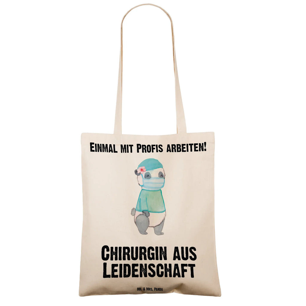 Tragetasche Chirurgin aus Leidenschaft Beuteltasche, Beutel, Einkaufstasche, Jutebeutel, Stoffbeutel, Tasche, Shopper, Umhängetasche, Strandtasche, Schultertasche, Stofftasche, Tragetasche, Badetasche, Jutetasche, Einkaufstüte, Laptoptasche, Beruf, Ausbildung, Jubiläum, Abschied, Rente, Kollege, Kollegin, Geschenk, Schenken, Arbeitskollege, Mitarbeiter, Firma, Danke, Dankeschön, Chirurgin, Unfallchirurgini, Notfallchirurgin, Krankenhaus, Ärztin, Medizinerin