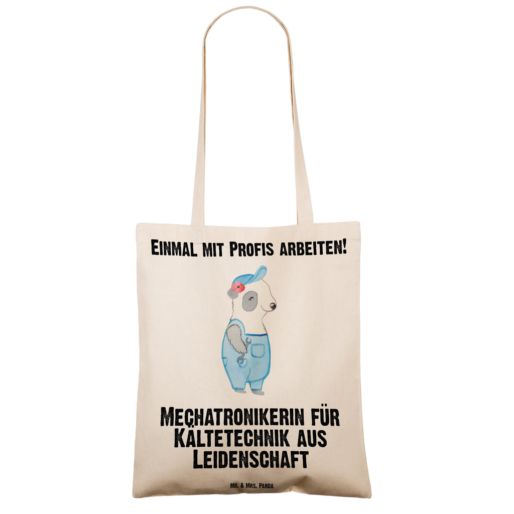 Tragetasche Mechatronikerin für Kältetechnik aus Leidenschaft Beuteltasche, Beutel, Einkaufstasche, Jutebeutel, Stoffbeutel, Tasche, Shopper, Umhängetasche, Strandtasche, Schultertasche, Stofftasche, Tragetasche, Badetasche, Jutetasche, Einkaufstüte, Laptoptasche, Beruf, Ausbildung, Jubiläum, Abschied, Rente, Kollege, Kollegin, Geschenk, Schenken, Arbeitskollege, Mitarbeiter, Firma, Danke, Dankeschön, Mechatronikerin für Kältetechnik, Gesellenprüfung