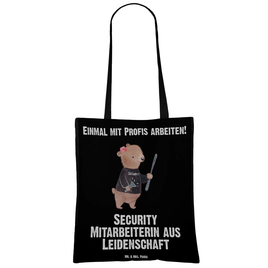 Tragetasche Security Mitarbeiterin Leidenschaft Beuteltasche, Beutel, Einkaufstasche, Jutebeutel, Stoffbeutel, Tasche, Shopper, Umhängetasche, Strandtasche, Schultertasche, Stofftasche, Tragetasche, Badetasche, Jutetasche, Einkaufstüte, Laptoptasche, Beruf, Ausbildung, Jubiläum, Abschied, Rente, Kollege, Kollegin, Geschenk, Schenken, Arbeitskollege, Mitarbeiter, Firma, Danke, Dankeschön