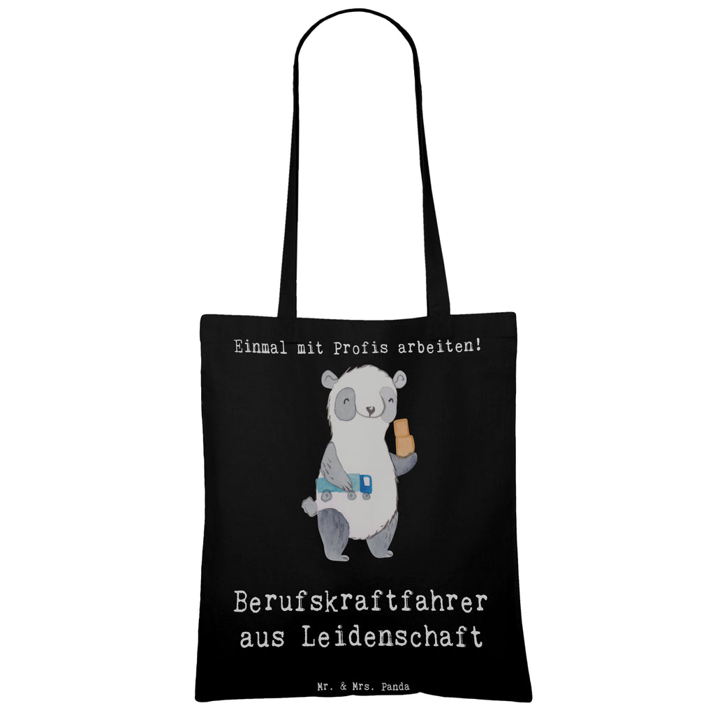 Tragetasche Berufskraftfahrer aus Leidenschaft Beuteltasche, Beutel, Einkaufstasche, Jutebeutel, Stoffbeutel, Tasche, Shopper, Umhängetasche, Strandtasche, Schultertasche, Stofftasche, Tragetasche, Badetasche, Jutetasche, Einkaufstüte, Laptoptasche, Beruf, Ausbildung, Jubiläum, Abschied, Rente, Kollege, Kollegin, Geschenk, Schenken, Arbeitskollege, Mitarbeiter, Firma, Danke, Dankeschön