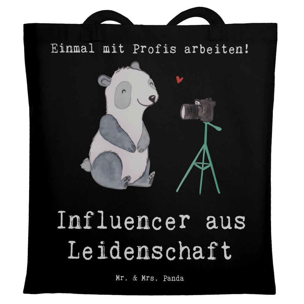 Tragetasche Influencer aus Leidenschaft Beuteltasche, Beutel, Einkaufstasche, Jutebeutel, Stoffbeutel, Tasche, Shopper, Umhängetasche, Strandtasche, Schultertasche, Stofftasche, Tragetasche, Badetasche, Jutetasche, Einkaufstüte, Laptoptasche, Beruf, Ausbildung, Jubiläum, Abschied, Rente, Kollege, Kollegin, Geschenk, Schenken, Arbeitskollege, Mitarbeiter, Firma, Danke, Dankeschön