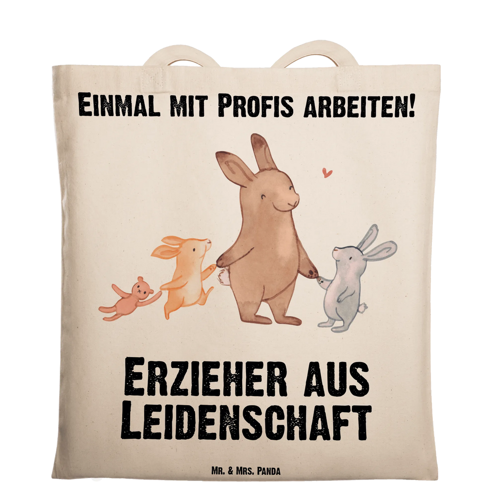 Tragetasche Erzieher aus Leidenschaft Beuteltasche, Beutel, Einkaufstasche, Jutebeutel, Stoffbeutel, Tasche, Shopper, Umhängetasche, Strandtasche, Schultertasche, Stofftasche, Tragetasche, Badetasche, Jutetasche, Einkaufstüte, Laptoptasche, Beruf, Ausbildung, Jubiläum, Abschied, Rente, Kollege, Kollegin, Geschenk, Schenken, Arbeitskollege, Mitarbeiter, Firma, Danke, Dankeschön, Erzieher, Kindergärtner, Pädagoge