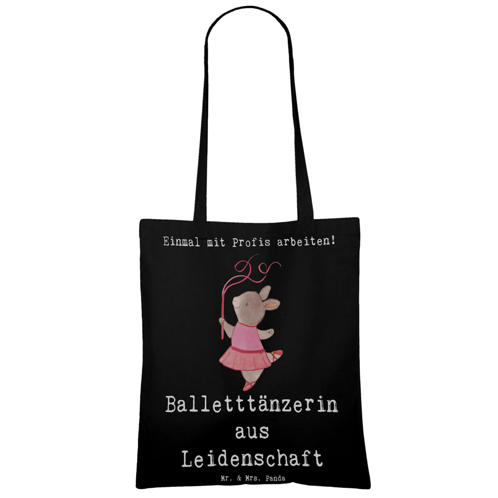 Tragetasche Balletttänzerin aus Leidenschaft Beuteltasche, Beutel, Einkaufstasche, Jutebeutel, Stoffbeutel, Tasche, Shopper, Umhängetasche, Strandtasche, Schultertasche, Stofftasche, Tragetasche, Badetasche, Jutetasche, Einkaufstüte, Laptoptasche, Beruf, Ausbildung, Jubiläum, Abschied, Rente, Kollege, Kollegin, Geschenk, Schenken, Arbeitskollege, Mitarbeiter, Firma, Danke, Dankeschön, Balletttänzerin, Ballerina, Ballett, Glücksbringer Auftritt, Ballettaufführung, Ballettunterricht, Ballettstunden