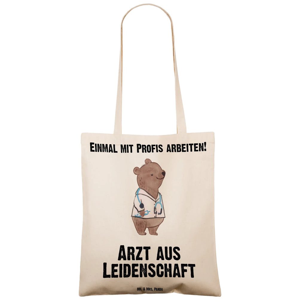 Tragetasche Arzt aus Leidenschaft Beuteltasche, Beutel, Einkaufstasche, Jutebeutel, Stoffbeutel, Tasche, Shopper, Umhängetasche, Strandtasche, Schultertasche, Stofftasche, Tragetasche, Badetasche, Jutetasche, Einkaufstüte, Laptoptasche, Beruf, Ausbildung, Jubiläum, Abschied, Rente, Kollege, Kollegin, Geschenk, Schenken, Arbeitskollege, Mitarbeiter, Firma, Danke, Dankeschön, Arzt, Hausarzt, Mediziner, Doktor, Medizinstudium, Doktortitel, Arztpraxis