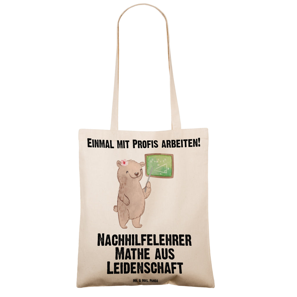 Tragetasche Nachhilfelehrer Mathe aus Leidenschaft Beuteltasche, Beutel, Einkaufstasche, Jutebeutel, Stoffbeutel, Tasche, Shopper, Umhängetasche, Strandtasche, Schultertasche, Stofftasche, Tragetasche, Badetasche, Jutetasche, Einkaufstüte, Laptoptasche, Beruf, Ausbildung, Jubiläum, Abschied, Rente, Kollege, Kollegin, Geschenk, Schenken, Arbeitskollege, Mitarbeiter, Firma, Danke, Dankeschön, Mathematik Nachhilfelehrer, Mathe Nachhilfe, Nachhilfeunterrricht