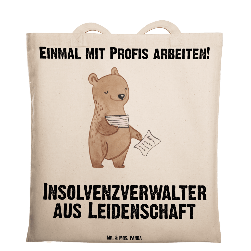 Tragetasche Insolvenzverwalter aus Leidenschaft Beuteltasche, Beutel, Einkaufstasche, Jutebeutel, Stoffbeutel, Tasche, Shopper, Umhängetasche, Strandtasche, Schultertasche, Stofftasche, Tragetasche, Badetasche, Jutetasche, Einkaufstüte, Laptoptasche, Beruf, Ausbildung, Jubiläum, Abschied, Rente, Kollege, Kollegin, Geschenk, Schenken, Arbeitskollege, Mitarbeiter, Firma, Danke, Dankeschön