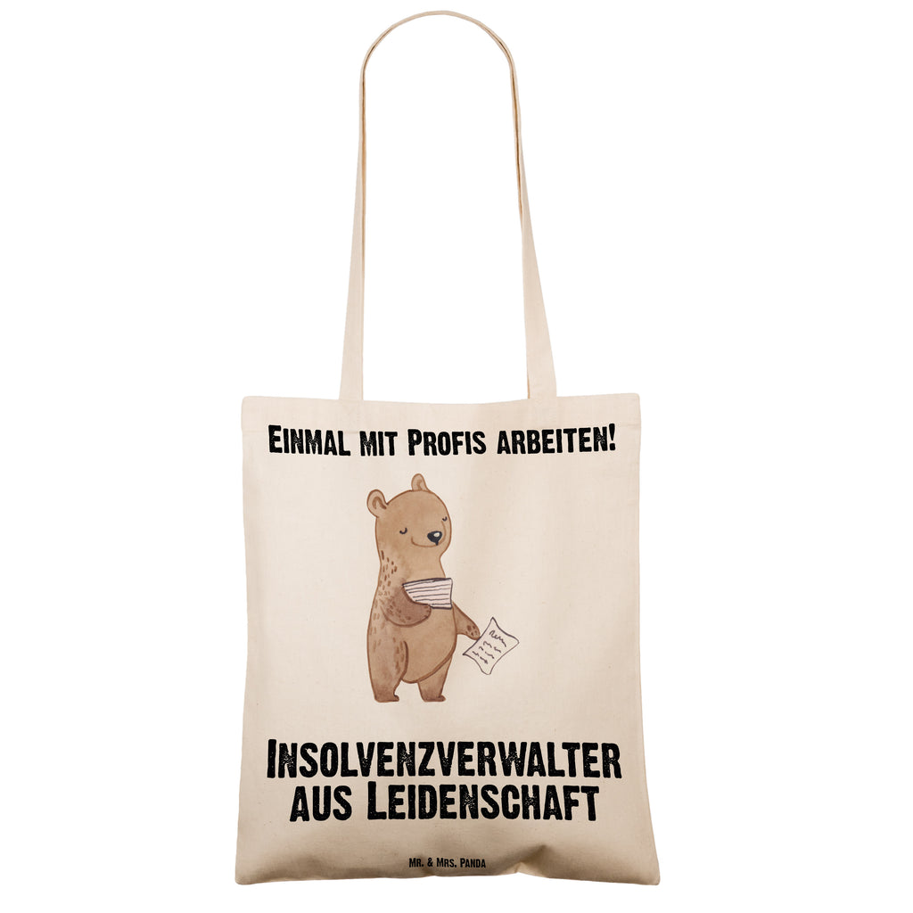 Tragetasche Insolvenzverwalter aus Leidenschaft Beuteltasche, Beutel, Einkaufstasche, Jutebeutel, Stoffbeutel, Tasche, Shopper, Umhängetasche, Strandtasche, Schultertasche, Stofftasche, Tragetasche, Badetasche, Jutetasche, Einkaufstüte, Laptoptasche, Beruf, Ausbildung, Jubiläum, Abschied, Rente, Kollege, Kollegin, Geschenk, Schenken, Arbeitskollege, Mitarbeiter, Firma, Danke, Dankeschön