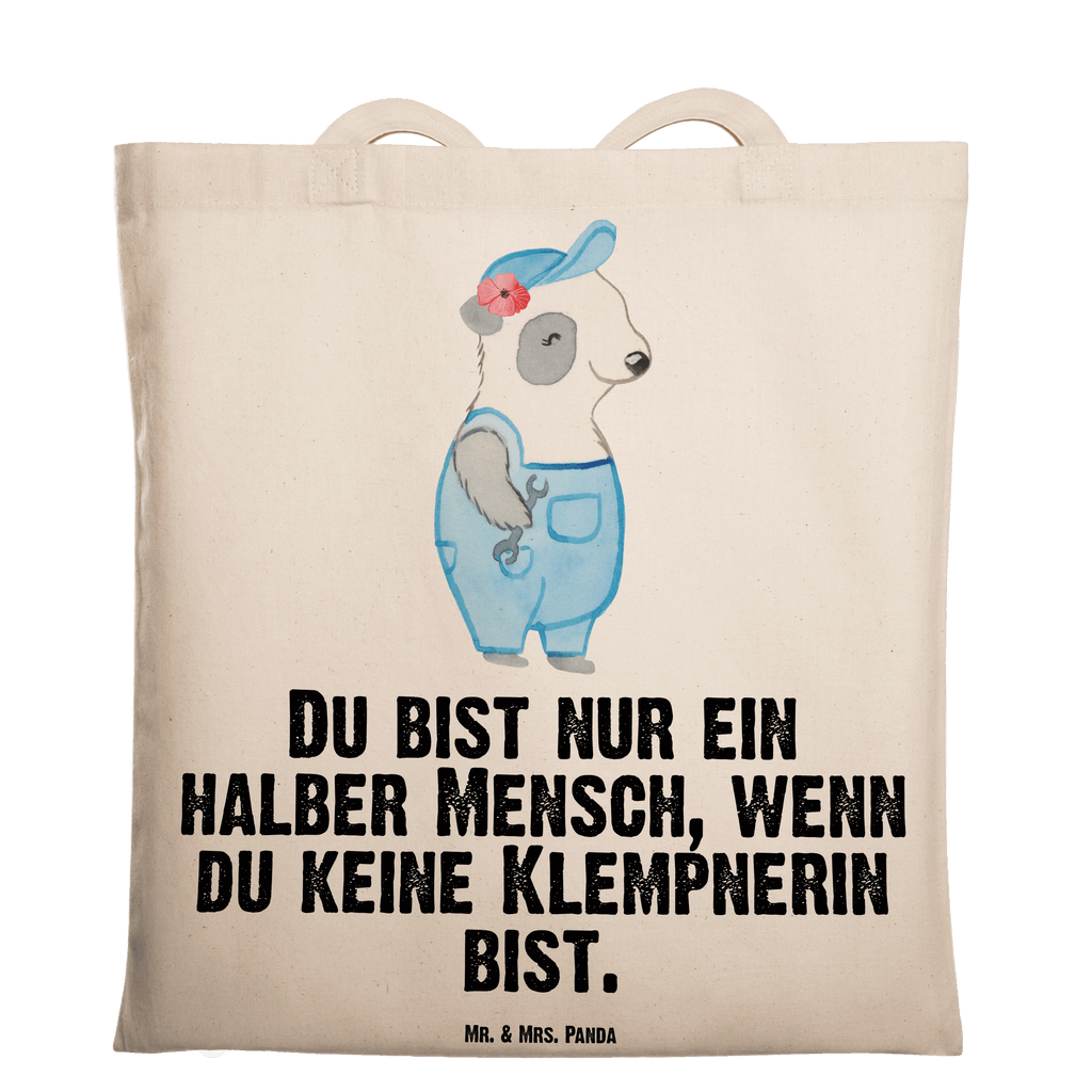 Tragetasche Klempnerin mit Herz Beuteltasche, Beutel, Einkaufstasche, Jutebeutel, Stoffbeutel, Tasche, Shopper, Umhängetasche, Strandtasche, Schultertasche, Stofftasche, Tragetasche, Badetasche, Jutetasche, Einkaufstüte, Laptoptasche, Beruf, Ausbildung, Jubiläum, Abschied, Rente, Kollege, Kollegin, Geschenk, Schenken, Arbeitskollege, Mitarbeiter, Firma, Danke, Dankeschön, Klempnerin, Handwerkerin, Installateurin, Meisterin, Gesellenprüfung, Fachbetrieb, Bauklempnerin, Sanitärinstallationen