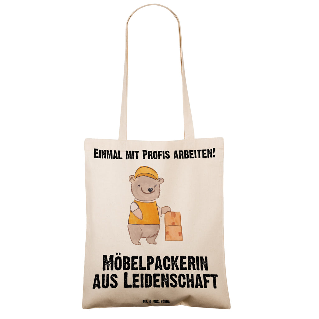 Tragetasche Möbelpackerin aus Leidenschaft Beuteltasche, Beutel, Einkaufstasche, Jutebeutel, Stoffbeutel, Tasche, Shopper, Umhängetasche, Strandtasche, Schultertasche, Stofftasche, Tragetasche, Badetasche, Jutetasche, Einkaufstüte, Laptoptasche, Beruf, Ausbildung, Jubiläum, Abschied, Rente, Kollege, Kollegin, Geschenk, Schenken, Arbeitskollege, Mitarbeiter, Firma, Danke, Dankeschön, Möbelpackerin, Umzugshelferin, Umzugsfirma, Umzugsservice