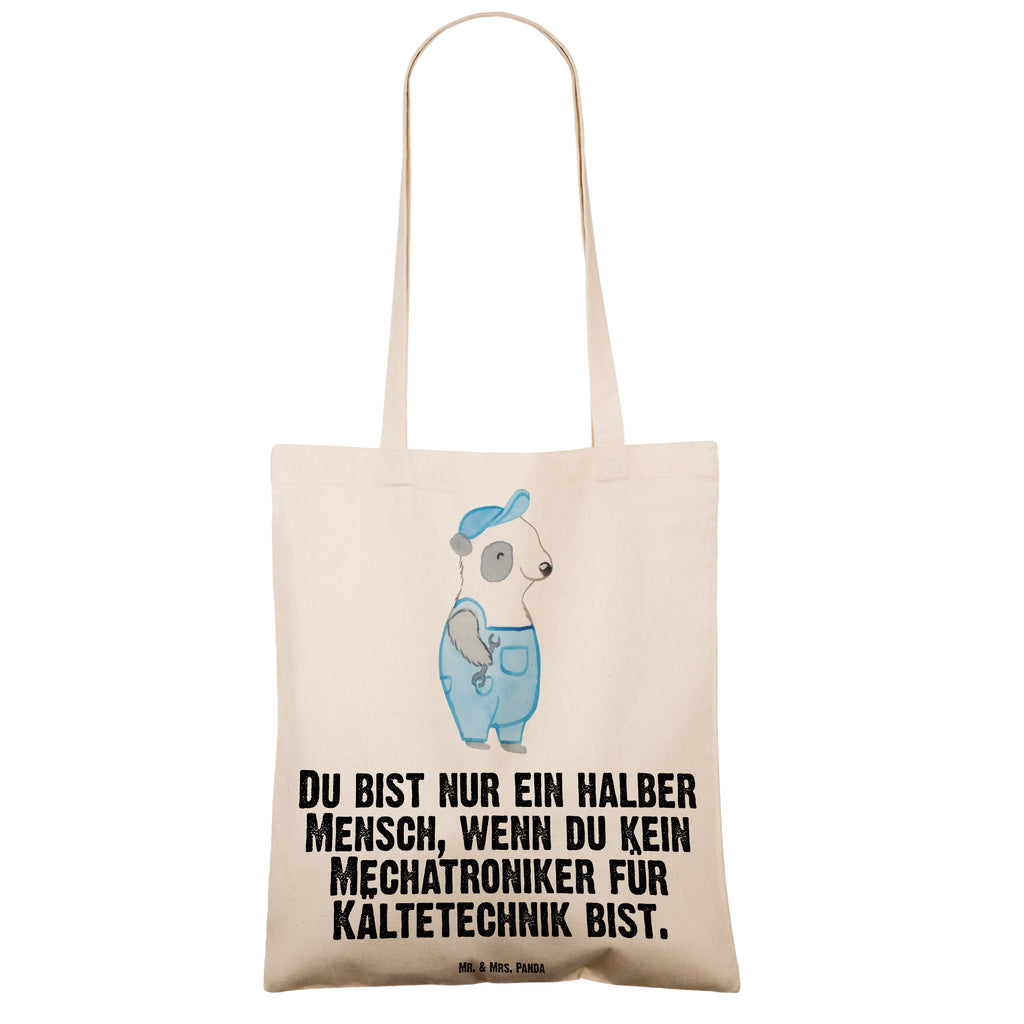 Tragetasche Mechatroniker für Kältetechnik mit Herz Beuteltasche, Beutel, Einkaufstasche, Jutebeutel, Stoffbeutel, Tasche, Shopper, Umhängetasche, Strandtasche, Schultertasche, Stofftasche, Tragetasche, Badetasche, Jutetasche, Einkaufstüte, Laptoptasche, Beruf, Ausbildung, Jubiläum, Abschied, Rente, Kollege, Kollegin, Geschenk, Schenken, Arbeitskollege, Mitarbeiter, Firma, Danke, Dankeschön, Mechatroniker für Kältetechnik, Gesellenprüfung