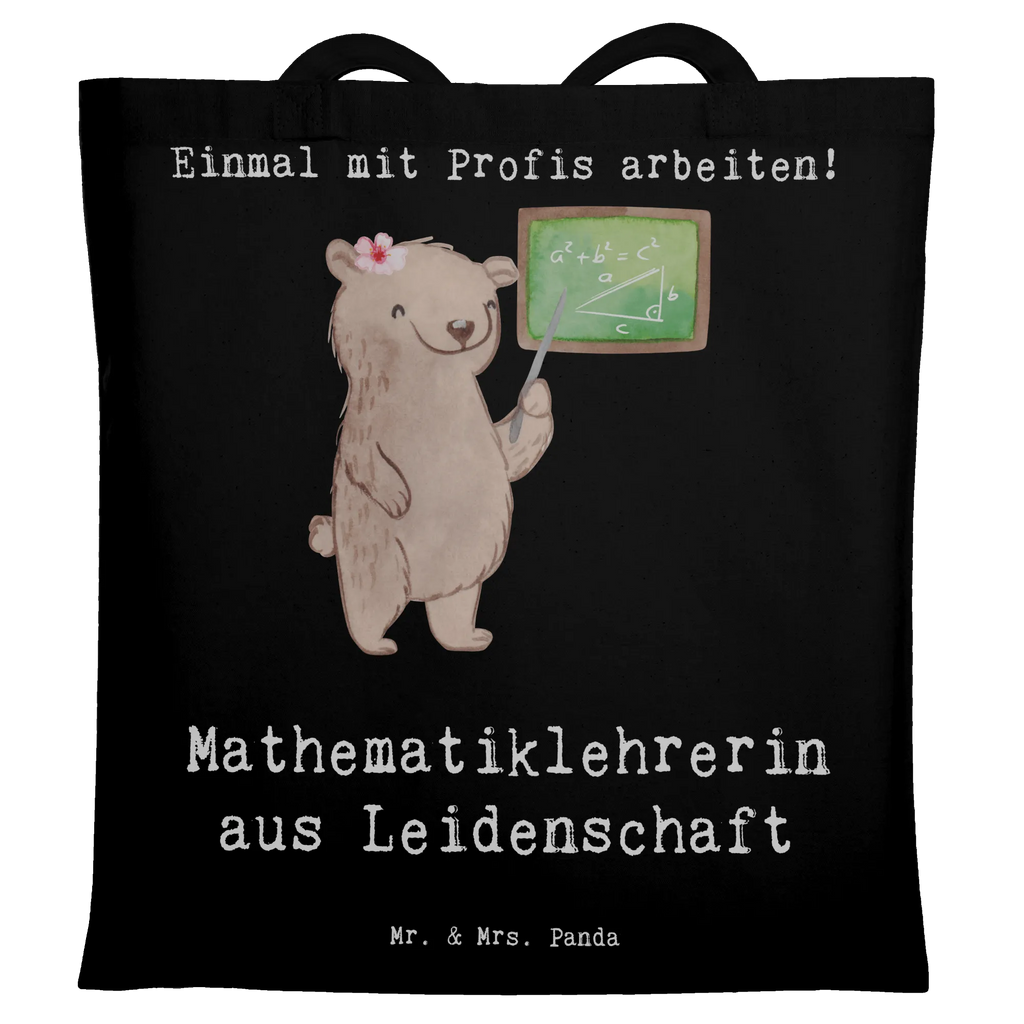 Tragetasche Mathematiklehrerin aus Leidenschaft Beuteltasche, Beutel, Einkaufstasche, Jutebeutel, Stoffbeutel, Tasche, Shopper, Umhängetasche, Strandtasche, Schultertasche, Stofftasche, Tragetasche, Badetasche, Jutetasche, Einkaufstüte, Laptoptasche, Beruf, Ausbildung, Jubiläum, Abschied, Rente, Kollege, Kollegin, Geschenk, Schenken, Arbeitskollege, Mitarbeiter, Firma, Danke, Dankeschön, Mathematiklehrerin, Lehramtstudent, Referendariat, Mathelehrerin, Matheunterricht