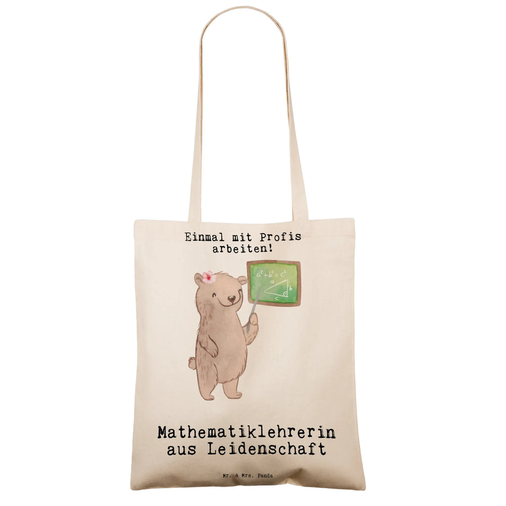 Tragetasche Mathematiklehrerin aus Leidenschaft Beuteltasche, Beutel, Einkaufstasche, Jutebeutel, Stoffbeutel, Tasche, Shopper, Umhängetasche, Strandtasche, Schultertasche, Stofftasche, Tragetasche, Badetasche, Jutetasche, Einkaufstüte, Laptoptasche, Beruf, Ausbildung, Jubiläum, Abschied, Rente, Kollege, Kollegin, Geschenk, Schenken, Arbeitskollege, Mitarbeiter, Firma, Danke, Dankeschön, Mathematiklehrerin, Lehramtstudent, Referendariat, Mathelehrerin, Matheunterricht