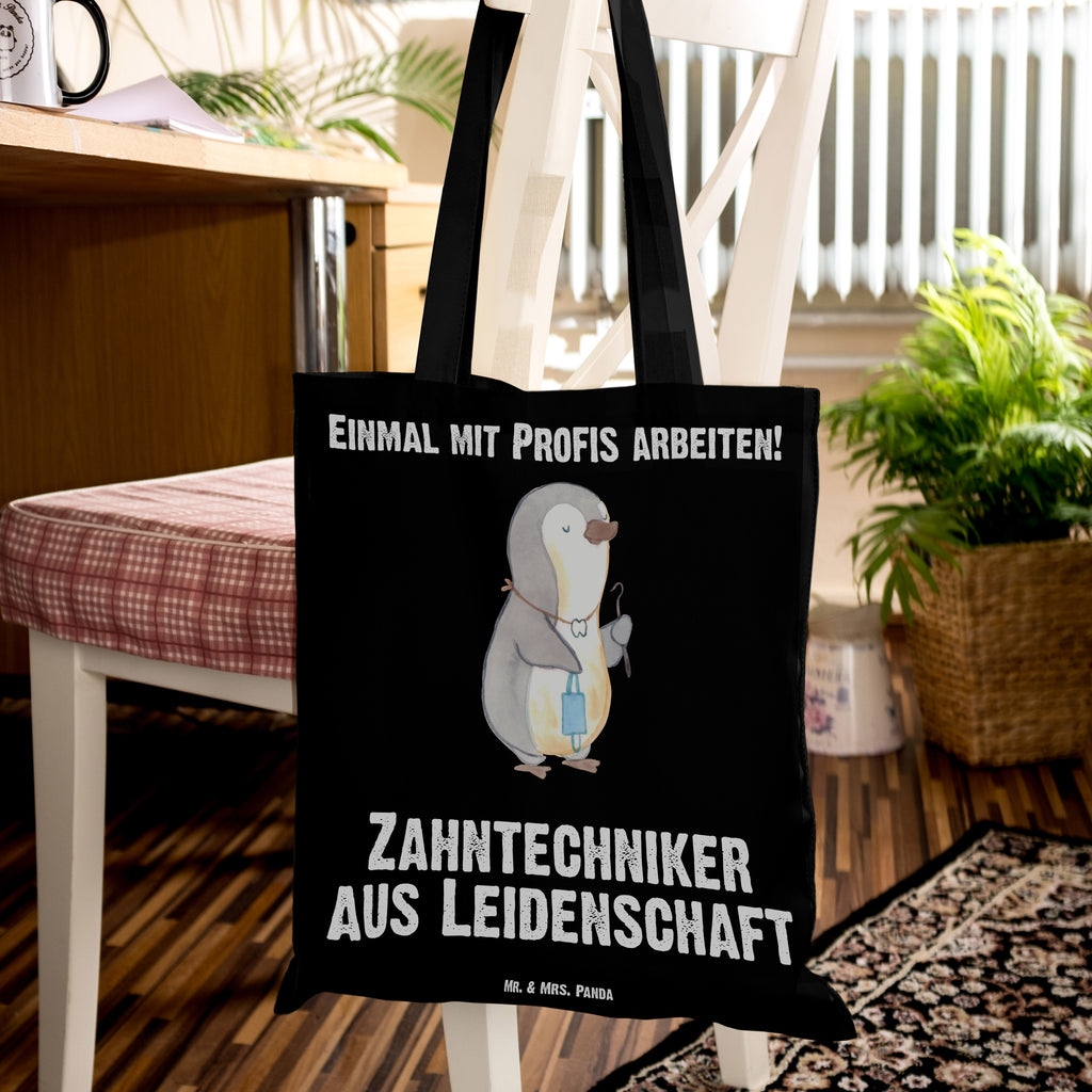 Tragetasche Zahntechniker aus Leidenschaft Beuteltasche, Beutel, Einkaufstasche, Jutebeutel, Stoffbeutel, Tasche, Shopper, Umhängetasche, Strandtasche, Schultertasche, Stofftasche, Tragetasche, Badetasche, Jutetasche, Einkaufstüte, Laptoptasche, Beruf, Ausbildung, Jubiläum, Abschied, Rente, Kollege, Kollegin, Geschenk, Schenken, Arbeitskollege, Mitarbeiter, Firma, Danke, Dankeschön