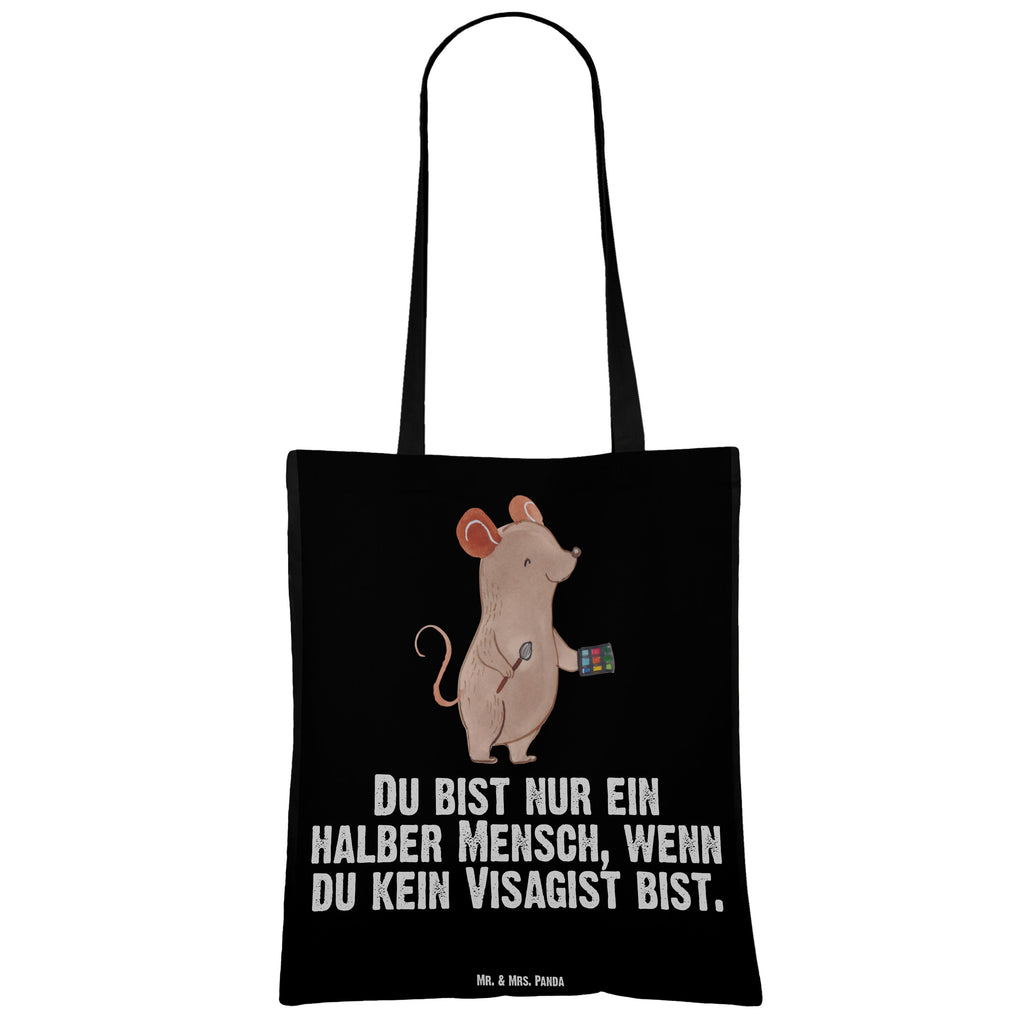 Tragetasche Visagist mit Herz Beuteltasche, Beutel, Einkaufstasche, Jutebeutel, Stoffbeutel, Tasche, Shopper, Umhängetasche, Strandtasche, Schultertasche, Stofftasche, Tragetasche, Badetasche, Jutetasche, Einkaufstüte, Laptoptasche, Beruf, Ausbildung, Jubiläum, Abschied, Rente, Kollege, Kollegin, Geschenk, Schenken, Arbeitskollege, Mitarbeiter, Firma, Danke, Dankeschön, Kosmetiker, Make Up Artist, Maskenbildner, Visagist, Beauty Salon, Kosmetikstudio, Eröffnung