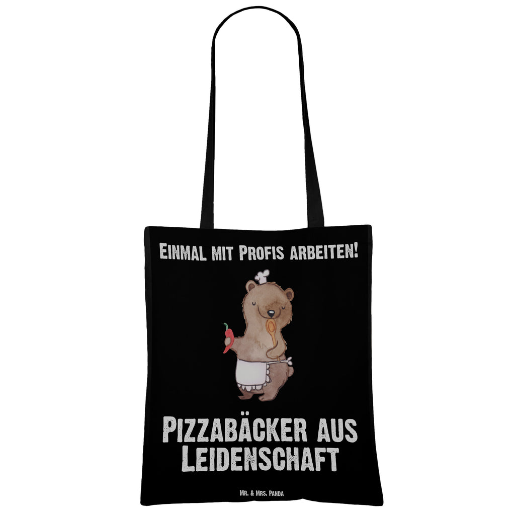 Tragetasche Pizzabäcker aus Leidenschaft Beuteltasche, Beutel, Einkaufstasche, Jutebeutel, Stoffbeutel, Tasche, Shopper, Umhängetasche, Strandtasche, Schultertasche, Stofftasche, Tragetasche, Badetasche, Jutetasche, Einkaufstüte, Laptoptasche, Beruf, Ausbildung, Jubiläum, Abschied, Rente, Kollege, Kollegin, Geschenk, Schenken, Arbeitskollege, Mitarbeiter, Firma, Danke, Dankeschön, Lieferdienstmitarbeiter, Pizzabäcker, Pizzabote, Pizzabringdienst, Lieferbringdienst