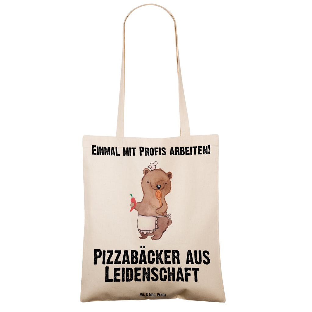 Tragetasche Pizzabäcker aus Leidenschaft Beuteltasche, Beutel, Einkaufstasche, Jutebeutel, Stoffbeutel, Tasche, Shopper, Umhängetasche, Strandtasche, Schultertasche, Stofftasche, Tragetasche, Badetasche, Jutetasche, Einkaufstüte, Laptoptasche, Beruf, Ausbildung, Jubiläum, Abschied, Rente, Kollege, Kollegin, Geschenk, Schenken, Arbeitskollege, Mitarbeiter, Firma, Danke, Dankeschön, Lieferdienstmitarbeiter, Pizzabäcker, Pizzabote, Pizzabringdienst, Lieferbringdienst