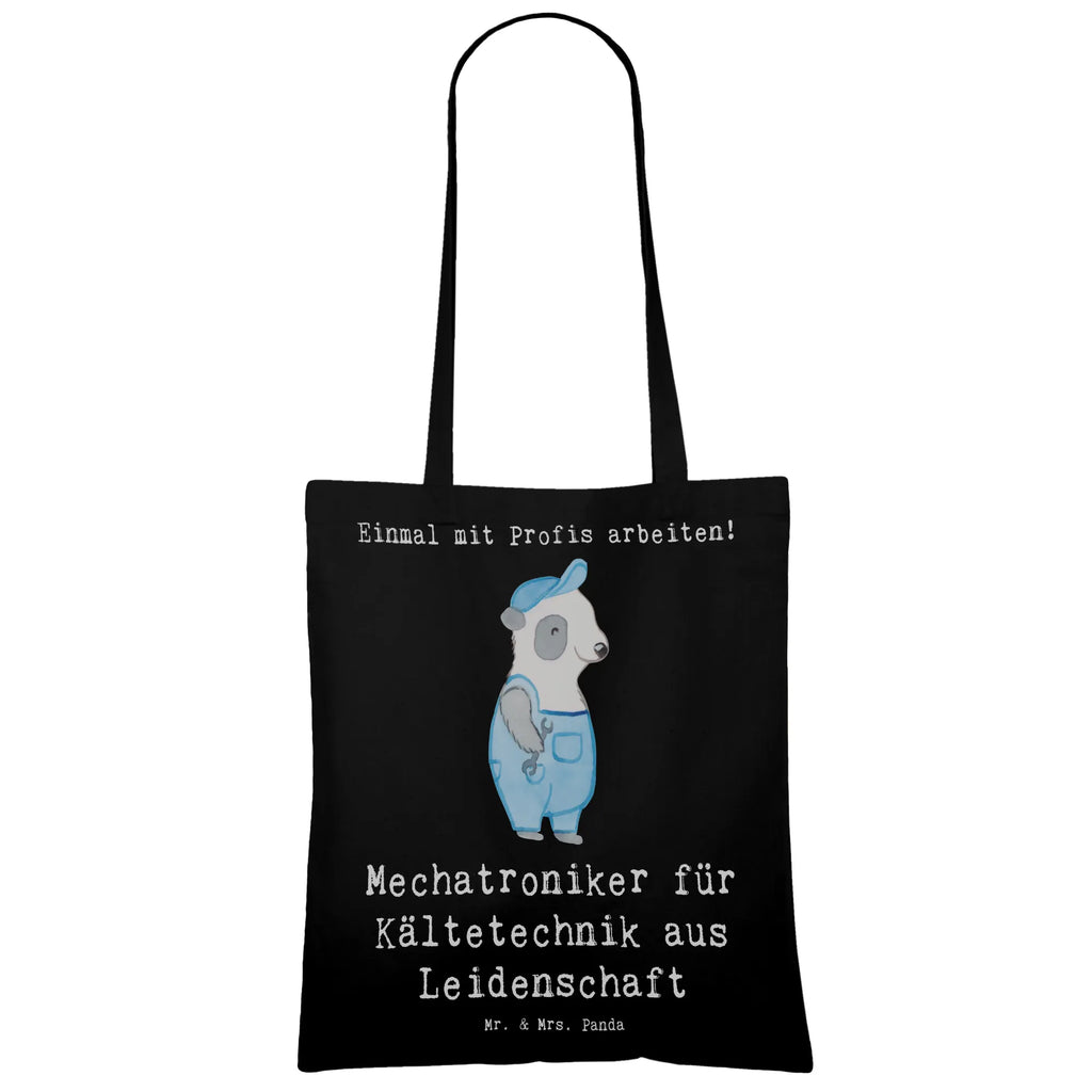 Tragetasche Mechatroniker für Kältetechnik aus Leidenschaft Beuteltasche, Beutel, Einkaufstasche, Jutebeutel, Stoffbeutel, Tasche, Shopper, Umhängetasche, Strandtasche, Schultertasche, Stofftasche, Tragetasche, Badetasche, Jutetasche, Einkaufstüte, Laptoptasche, Beruf, Ausbildung, Jubiläum, Abschied, Rente, Kollege, Kollegin, Geschenk, Schenken, Arbeitskollege, Mitarbeiter, Firma, Danke, Dankeschön, Mechatroniker für Kältetechnik, Gesellenprüfung