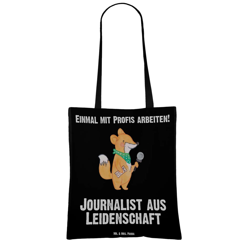 Tragetasche Journalist aus Leidenschaft Beuteltasche, Beutel, Einkaufstasche, Jutebeutel, Stoffbeutel, Tasche, Shopper, Umhängetasche, Strandtasche, Schultertasche, Stofftasche, Tragetasche, Badetasche, Jutetasche, Einkaufstüte, Laptoptasche, Beruf, Ausbildung, Jubiläum, Abschied, Rente, Kollege, Kollegin, Geschenk, Schenken, Arbeitskollege, Mitarbeiter, Firma, Danke, Dankeschön, Journalist, Reporter, Redakteur, Pressebüro, Studium