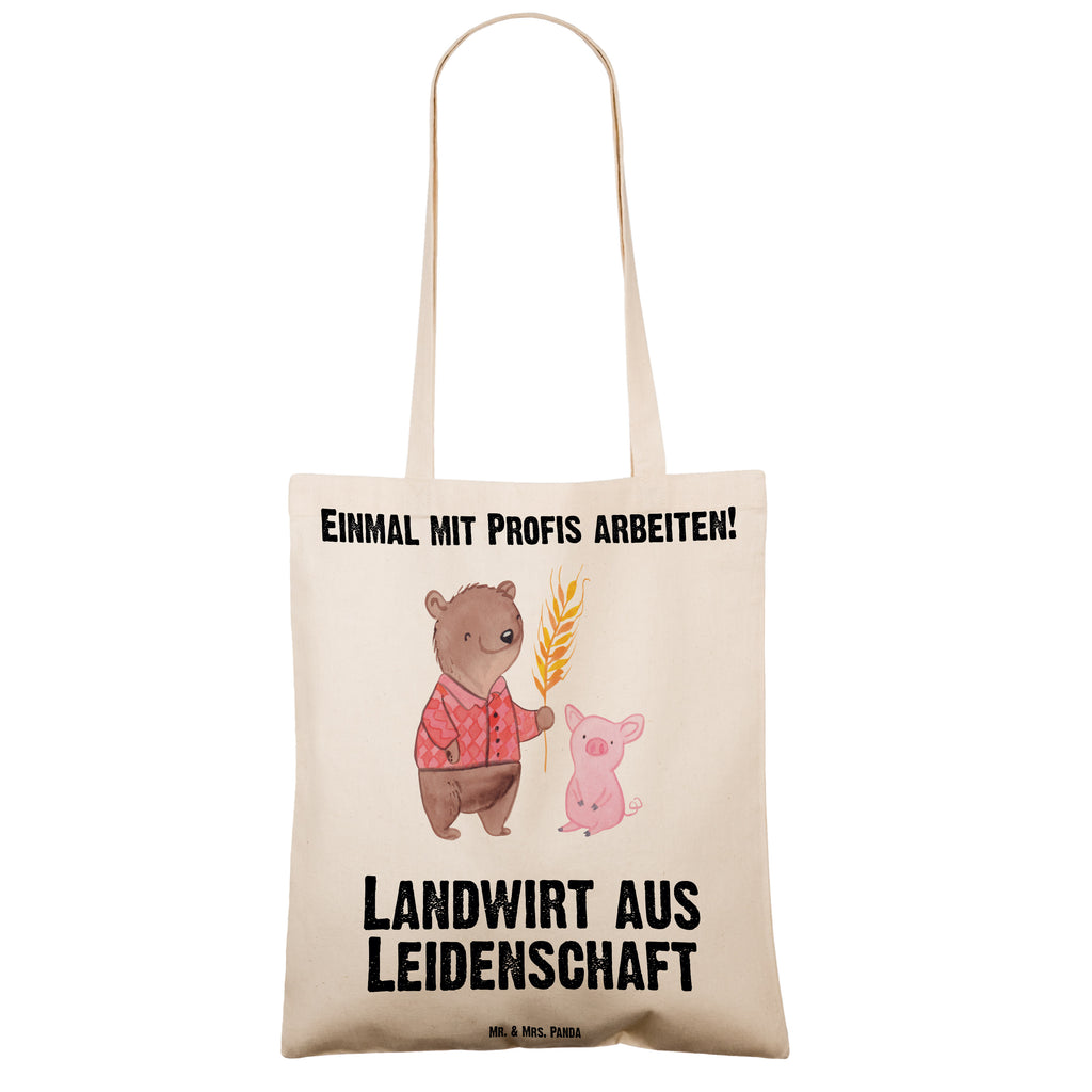 Tragetasche Landwirt aus Leidenschaft Beuteltasche, Beutel, Einkaufstasche, Jutebeutel, Stoffbeutel, Tasche, Shopper, Umhängetasche, Strandtasche, Schultertasche, Stofftasche, Tragetasche, Badetasche, Jutetasche, Einkaufstüte, Laptoptasche, Beruf, Ausbildung, Jubiläum, Abschied, Rente, Kollege, Kollegin, Geschenk, Schenken, Arbeitskollege, Mitarbeiter, Firma, Danke, Dankeschön, Landwirt; Bauer, Tierwirt, Agronom, Farmer, Bauernhof