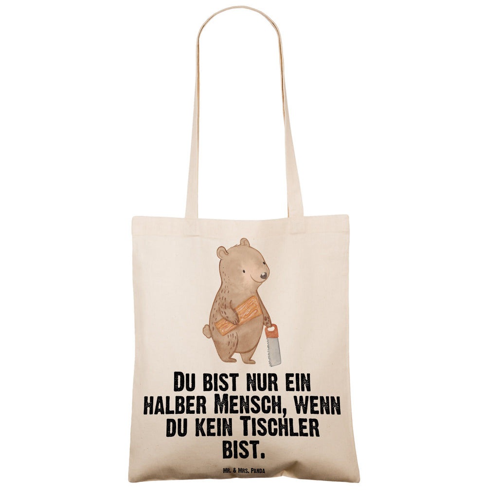 Tragetasche Tischler mit Herz Beuteltasche, Beutel, Einkaufstasche, Jutebeutel, Stoffbeutel, Tasche, Shopper, Umhängetasche, Strandtasche, Schultertasche, Stofftasche, Tragetasche, Badetasche, Jutetasche, Einkaufstüte, Laptoptasche, Beruf, Ausbildung, Jubiläum, Abschied, Rente, Kollege, Kollegin, Geschenk, Schenken, Arbeitskollege, Mitarbeiter, Firma, Danke, Dankeschön