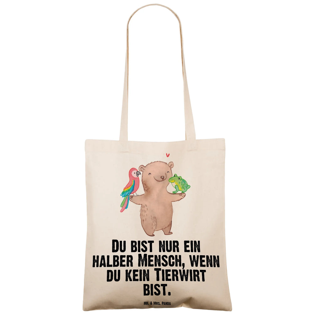 Tragetasche Tierwirt mit Herz Beuteltasche, Beutel, Einkaufstasche, Jutebeutel, Stoffbeutel, Tasche, Shopper, Umhängetasche, Strandtasche, Schultertasche, Stofftasche, Tragetasche, Badetasche, Jutetasche, Einkaufstüte, Laptoptasche, Beruf, Ausbildung, Jubiläum, Abschied, Rente, Kollege, Kollegin, Geschenk, Schenken, Arbeitskollege, Mitarbeiter, Firma, Danke, Dankeschön, Landwirt; Bauer, Tierwirt, Agronom, Farmer, Bauernhof