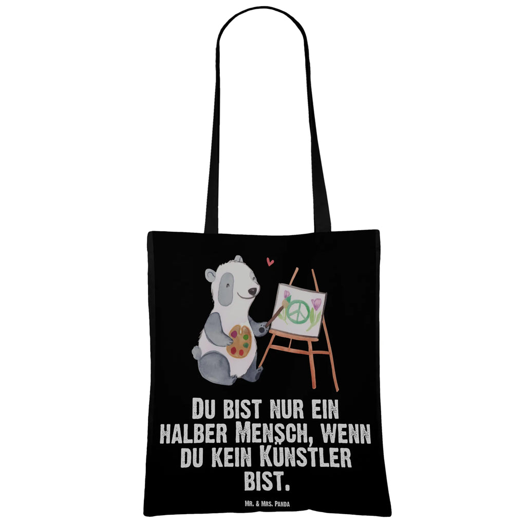 Tragetasche Künstler mit Herz Beuteltasche, Beutel, Einkaufstasche, Jutebeutel, Stoffbeutel, Tasche, Shopper, Umhängetasche, Strandtasche, Schultertasche, Stofftasche, Tragetasche, Badetasche, Jutetasche, Einkaufstüte, Laptoptasche, Beruf, Ausbildung, Jubiläum, Abschied, Rente, Kollege, Kollegin, Geschenk, Schenken, Arbeitskollege, Mitarbeiter, Firma, Danke, Dankeschön, Künstler, Maler, Kunstmaler, Galerie Eröffnung, Kunstschule