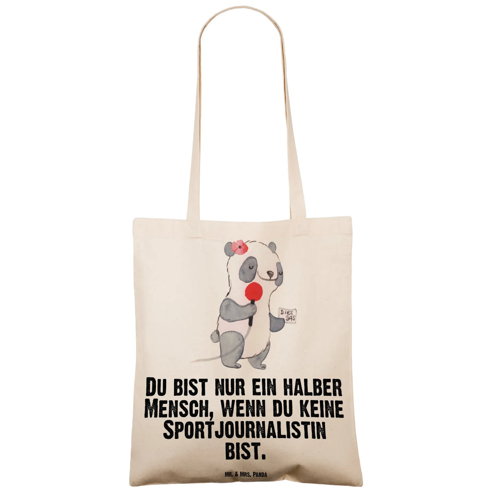 Tragetasche Sportjournalistin mit Herz Beuteltasche, Beutel, Einkaufstasche, Jutebeutel, Stoffbeutel, Tasche, Shopper, Umhängetasche, Strandtasche, Schultertasche, Stofftasche, Tragetasche, Badetasche, Jutetasche, Einkaufstüte, Laptoptasche, Beruf, Ausbildung, Jubiläum, Abschied, Rente, Kollege, Kollegin, Geschenk, Schenken, Arbeitskollege, Mitarbeiter, Firma, Danke, Dankeschön, Sportjournalistin, Journalistin, Reporterin, Redakteurin, Pressebüro, Studium