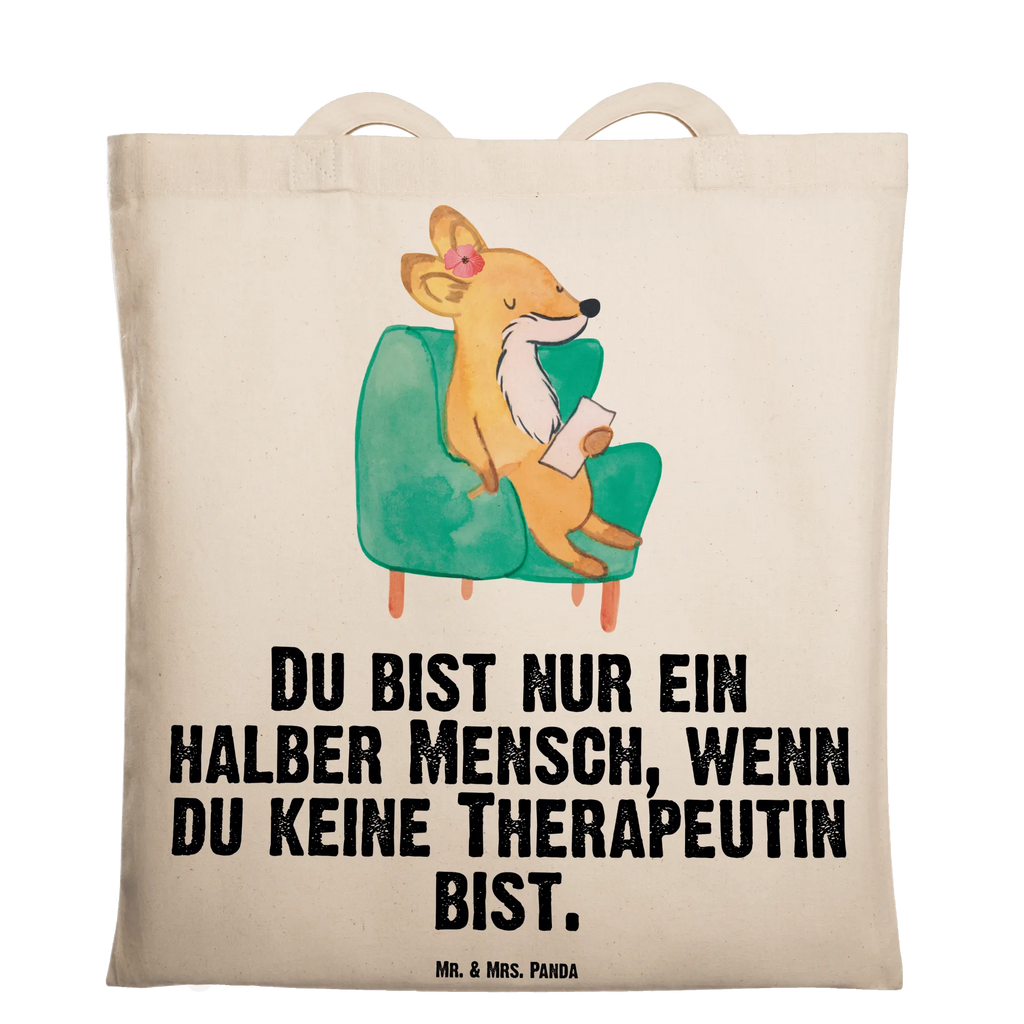 Tragetasche Therapeutin mit Herz Beuteltasche, Beutel, Einkaufstasche, Jutebeutel, Stoffbeutel, Tasche, Shopper, Umhängetasche, Strandtasche, Schultertasche, Stofftasche, Tragetasche, Badetasche, Jutetasche, Einkaufstüte, Laptoptasche, Beruf, Ausbildung, Jubiläum, Abschied, Rente, Kollege, Kollegin, Geschenk, Schenken, Arbeitskollege, Mitarbeiter, Firma, Danke, Dankeschön