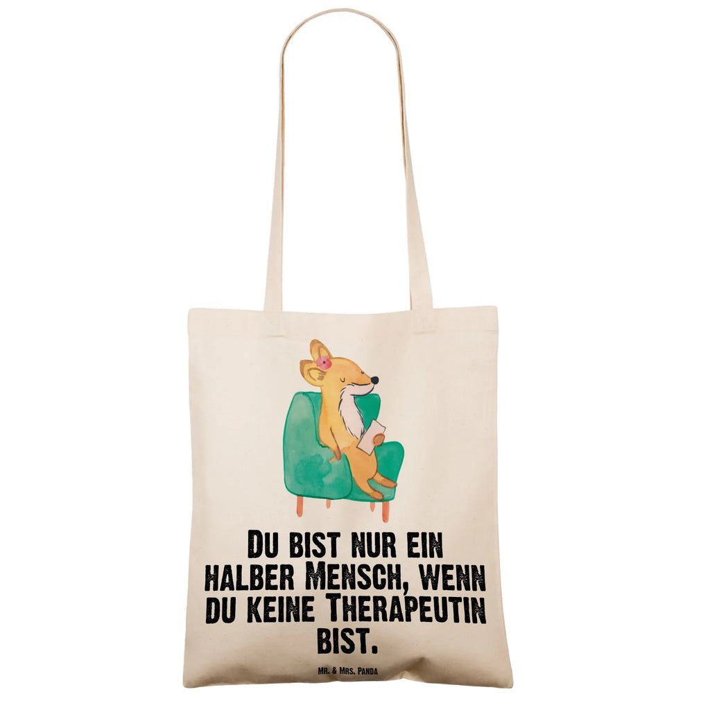 Tragetasche Therapeutin mit Herz Beuteltasche, Beutel, Einkaufstasche, Jutebeutel, Stoffbeutel, Tasche, Shopper, Umhängetasche, Strandtasche, Schultertasche, Stofftasche, Tragetasche, Badetasche, Jutetasche, Einkaufstüte, Laptoptasche, Beruf, Ausbildung, Jubiläum, Abschied, Rente, Kollege, Kollegin, Geschenk, Schenken, Arbeitskollege, Mitarbeiter, Firma, Danke, Dankeschön