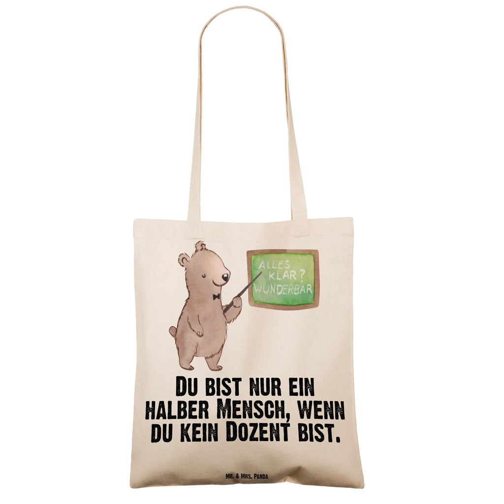 Tragetasche Dozent mit Herz Beuteltasche, Beutel, Einkaufstasche, Jutebeutel, Stoffbeutel, Tasche, Shopper, Umhängetasche, Strandtasche, Schultertasche, Stofftasche, Tragetasche, Badetasche, Jutetasche, Einkaufstüte, Laptoptasche, Beruf, Ausbildung, Jubiläum, Abschied, Rente, Kollege, Kollegin, Geschenk, Schenken, Arbeitskollege, Mitarbeiter, Firma, Danke, Dankeschön, Dozent, Professor, Universität, Vorlesung, Tutor, Akademiker, Uni, Unterricht