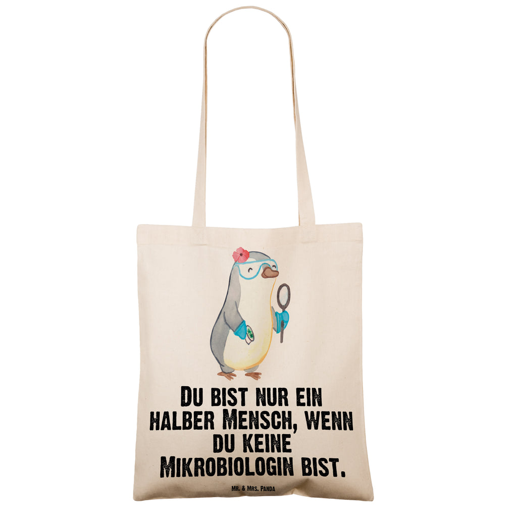 Tragetasche Mikrobiologin mit Herz Beuteltasche, Beutel, Einkaufstasche, Jutebeutel, Stoffbeutel, Tasche, Shopper, Umhängetasche, Strandtasche, Schultertasche, Stofftasche, Tragetasche, Badetasche, Jutetasche, Einkaufstüte, Laptoptasche, Beruf, Ausbildung, Jubiläum, Abschied, Rente, Kollege, Kollegin, Geschenk, Schenken, Arbeitskollege, Mitarbeiter, Firma, Danke, Dankeschön, Mikrobiologin, Naturwissenschaftlerin, Labor, Forschung