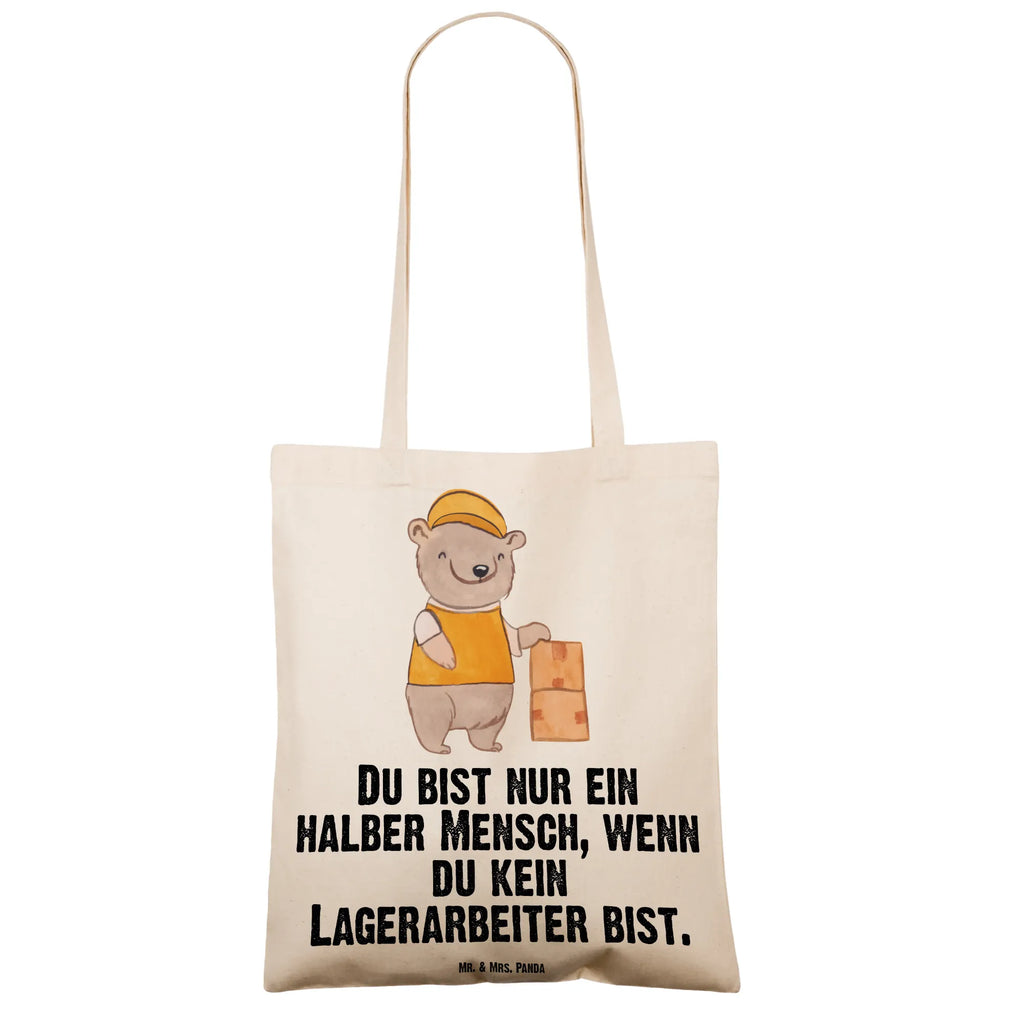 Tragetasche Lagerarbeiter mit Herz Beuteltasche, Beutel, Einkaufstasche, Jutebeutel, Stoffbeutel, Tasche, Shopper, Umhängetasche, Strandtasche, Schultertasche, Stofftasche, Tragetasche, Badetasche, Jutetasche, Einkaufstüte, Laptoptasche, Beruf, Ausbildung, Jubiläum, Abschied, Rente, Kollege, Kollegin, Geschenk, Schenken, Arbeitskollege, Mitarbeiter, Firma, Danke, Dankeschön, Lagerarbeiter, Fachlagerist, Lagerist, Lagerverwalter