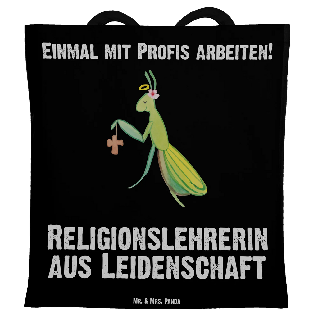 Tragetasche Religionslehrerin aus Leidenschaft Beuteltasche, Beutel, Einkaufstasche, Jutebeutel, Stoffbeutel, Tasche, Shopper, Umhängetasche, Strandtasche, Schultertasche, Stofftasche, Tragetasche, Badetasche, Jutetasche, Einkaufstüte, Laptoptasche, Beruf, Ausbildung, Jubiläum, Abschied, Rente, Kollege, Kollegin, Geschenk, Schenken, Arbeitskollege, Mitarbeiter, Firma, Danke, Dankeschön, Religionslehrerin, Reli Lehrerin, Schule, Grundschule